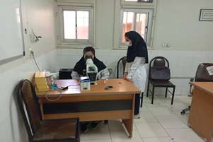 بازدید دانشجویان بهداشت عمومی مجتمع از مرکز سل ریوی، واحد پیشگیری از هاری و سالک شهدای انقلاب شیراز