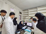 بازدید دانشجویان بهداشت عمومی مجتمع از مرکز سل ریوی شهدای انقلاب شیراز